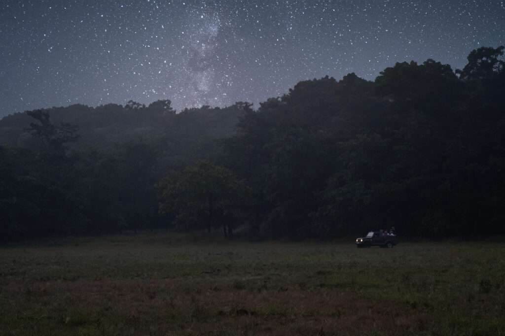 Enjoy a magical night of star gazing at a family resort in Goa