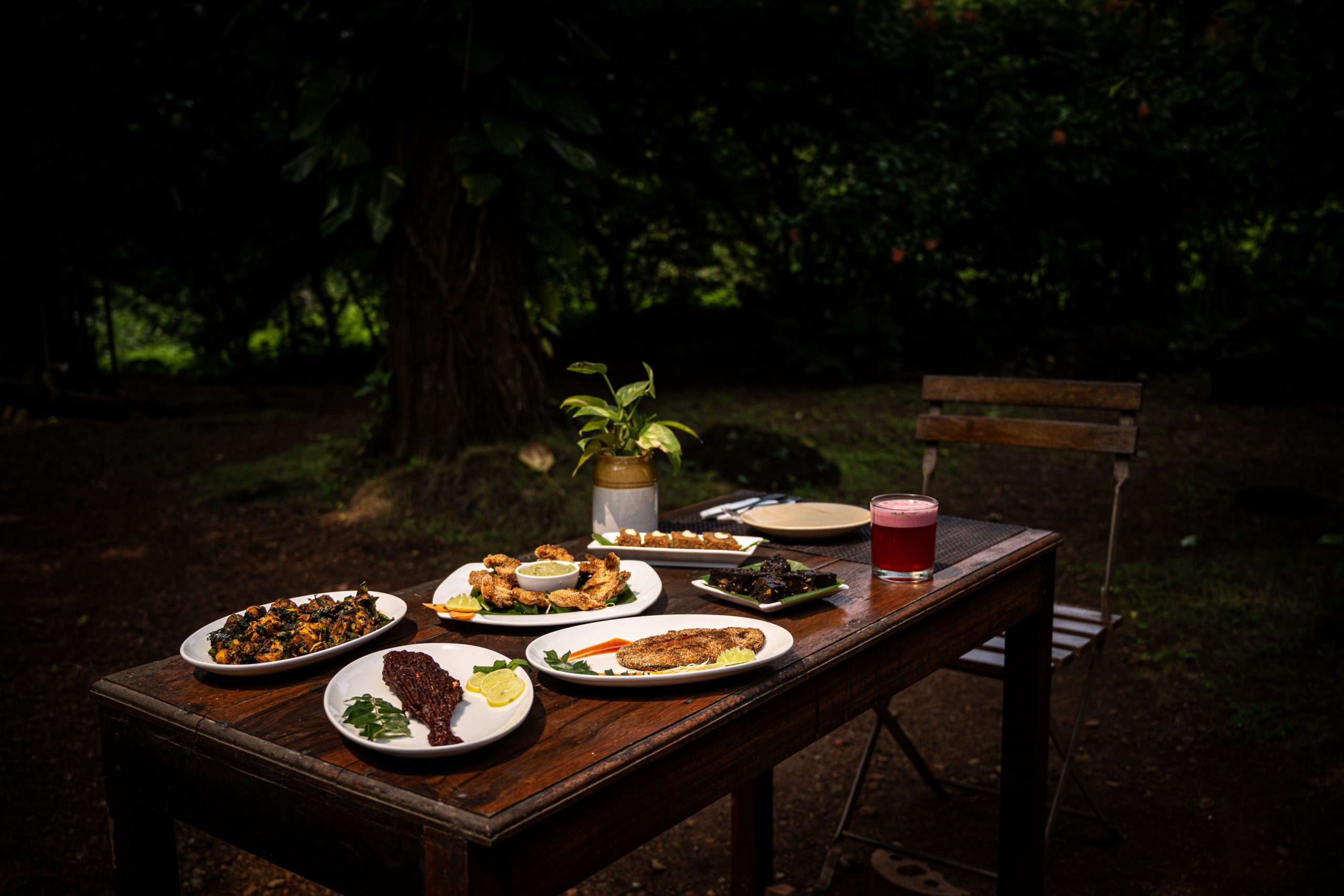 A meal from the Nature's Nest kitchen